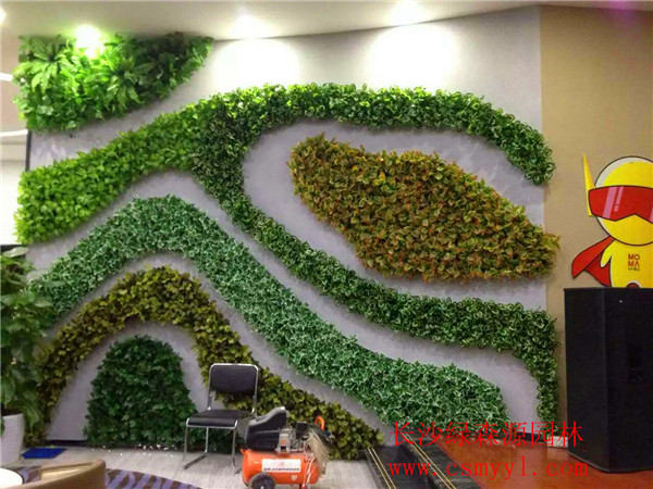 湖南仿真植物墻